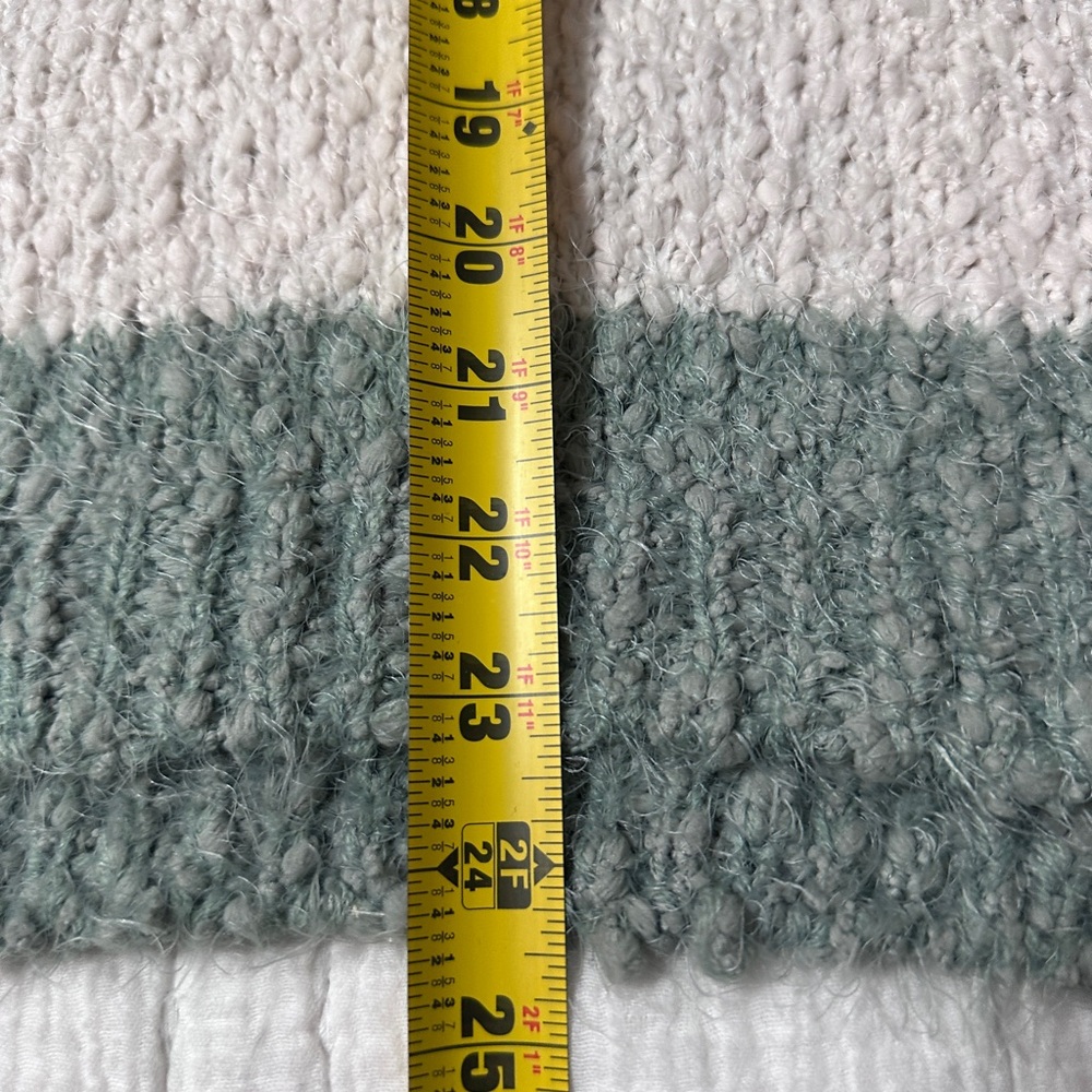 NWT ALTAR’D State Color Block Striped Soft V-Neck sweater; Size S/M - Picture 2 of 7